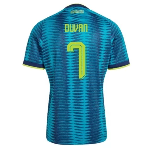 Duvan #7 Fotbalové Dresy Kolumbie Mistrovství Světa 2026 Venkovní Dres Mužské
