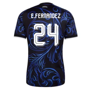E. Fernandez #24 Fotbalové Dresy Argentina Mistrovství Světa 2026 Venkovní Dres Mužské