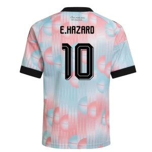 E. Hazard #10 Fotbalové Dresy Belgie Mistrovství Světa 2026 Venkovní Dres Mužské