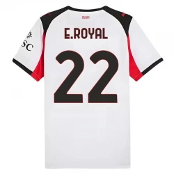 E. Royal #22 Fotbalové Dresy AC Milan 2025-26 Venkovní Dres Mužské