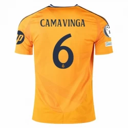 Eduardo Camavinga #6 Fotbalové Dresy Real Madrid 2024-25 UCL Venkovní Dres Mužské