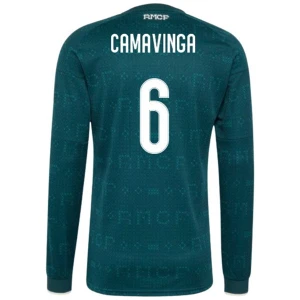 Eduardo Camavinga #6 Fotbalové Dresy Real Madrid 2026-27 Venkovní Dres Mužské Dlouhý Rukáv