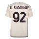 El Shaarawy #92 Fotbalové Dresy AS Roma 2023-24 Venkovní Dres Mužské
