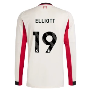 Elliott #19 Fotbalové Dresy Liverpool FC 2025-26 Venkovní Dres Mužské Dlouhý Rukáv