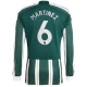 Emiliano Martínez #6 Fotbalové Dresy Manchester United 2023-24 Venkovní Dres Mužské Dlouhý Rukáv