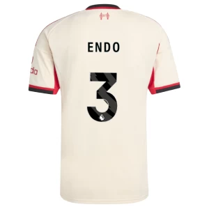 Endo #3 Fotbalové Dresy Liverpool FC 2025-26 Venkovní Dres Mužské