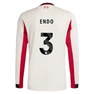 Endo #3 Fotbalové Dresy Liverpool FC 2025-26 Venkovní Dres Mužské Dlouhý Rukáv