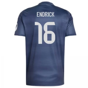 Endrick #16 Fotbalové Dresy Real Madrid 2025-26 Venkovní Dres Mužské