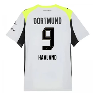 Erling Haaland #9 Fotbalové Dresy BVB Borussia Dortmund 2025-26 Venkovní Dres Mužské