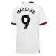 Erling Haaland #9 Fotbalové Dresy Manchester City 2023-24 Venkovní Dres Mužské