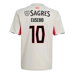 Eusebio #10 Fotbalové Dresy SL Benfica 2025-26 Venkovní Dres Mužské