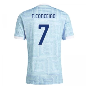 F. Conceiao #7 Fotbalové Dresy Juventus FC 2025-26 Venkovní Dres Mužské