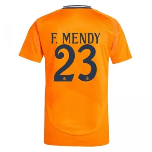 F.Mendy #23 Fotbalové Dresy Real Madrid 2024-25 Venkovní Dres Mužské