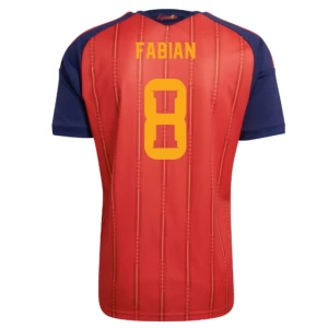 Fabian #8 Fotbalové Dresy Španělsko Mistrovství Světa 2026 Domácí Dres Mužské