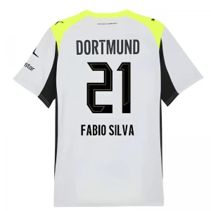 Fabio Silva #21 Fotbalové Dresy BVB Borussia Dortmund 2025-26 Venkovní Dres Mužské