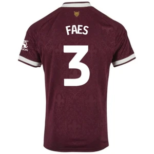 Faes #3 Fotbalové Dresy Leicester City 2026-27 Venkovní Dres Mužské