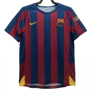 FC Barcelona Champions League Final Retro Dres 2005-06 Domácí Mužské