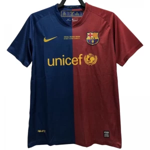 FC Barcelona Champions League Final Retro Dres 2008-09 Domácí Mužské