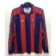 FC Barcelona Retro Dres 1996-97 Domácí Mužské Dlouhý Rukáv