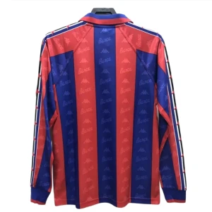 FC Barcelona Retro Dres 1996-97 Domácí Mužské Dlouhý Rukáv