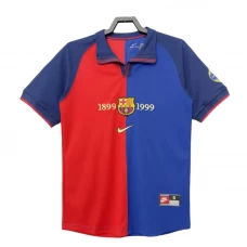 FC Barcelona Retro Dres 1999 Domácí Mužské