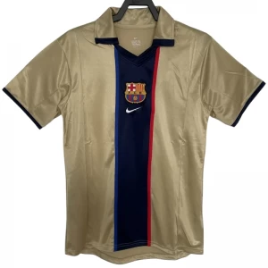 FC Barcelona Retro Dres 2001-02 Venkovní Mužské