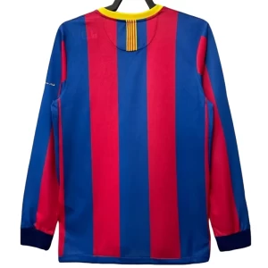 FC Barcelona Retro Dres 2010-11 Domácí Mužské Dlouhý Rukáv
