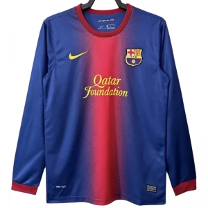 FC Barcelona Retro Dres 2012-13 Domácí Mužské Dlouhý Rukáv