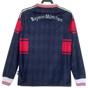FC Bayern München Retro Dres 1997-99 Domácí Mužské Dlouhý Rukáv