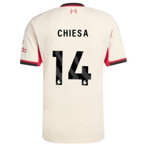 Federico Chiesa #14 Fotbalové Dresy Liverpool FC 2025-26 Venkovní Dres Mužské