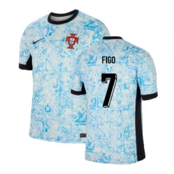Figo #7 Fotbalové Dresy Portugalsko Mistrovství Evropy 2024 Venkovní Dres Mužské