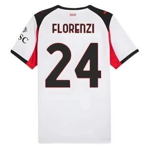 Florenzi #24 Fotbalové Dresy AC Milan 2025-26 Venkovní Dres Mužské