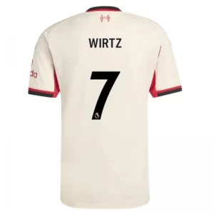 Florian Wirtz #7 Fotbalové Dresy Liverpool FC 2025-26 Venkovní Dres Mužské