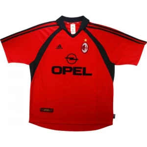 Fotbalové Dresy AC Milan 2001-02 Alternativní
