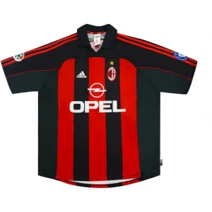 Fotbalové Dresy AC Milan 2001-02 Domácí