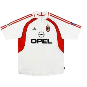 Fotbalové Dresy AC Milan 2001-02 Venkovní