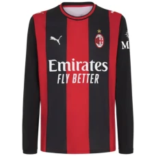 Fotbalové Dresy AC Milan 2026-27 Domácí Dres Mužské Dlouhý Rukáv