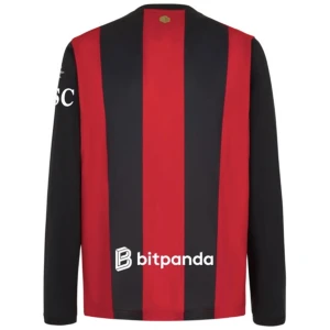 Fotbalové Dresy AC Milan 2026-27 Domácí Dres Mužské Dlouhý Rukáv