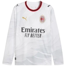 Fotbalové Dresy AC Milan 2026-27 Venkovní Dres Mužské Dlouhý Rukáv