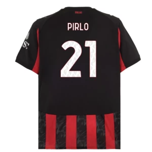 Fotbalové Dresy AC Milan Andrea Pirlo #21 2025-26 Domácí Dres Mužské