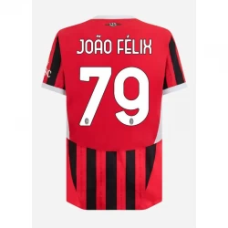 Fotbalové Dresy AC Milan Joao Felix #79 2024-25 Domácí Dres Mužské