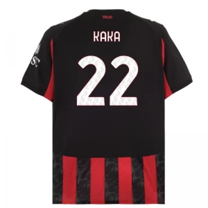Fotbalové Dresy AC Milan Kaka #22 2025-26 Domácí Dres Mužské