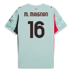 Fotbalové Dresy AC Milan M. Maignan #16 2025-26 Brankářský Domácí Dres Mužské