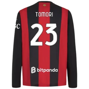 Fotbalové Dresy AC Milan Tomori #23 2026-27 Domácí Dres Mužské Dlouhý Rukáv