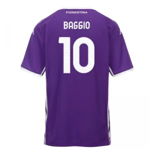 Fotbalové Dresy ACF Fiorentina Baggio #10 2025-26 Domácí Dres Mužské