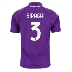 Fotbalové Dresy ACF Fiorentina Biraghi #3 2024-25 Domácí Dres Mužské