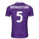 Fotbalové Dresy ACF Fiorentina Bonaventura #5 2023-24 Domácí Dres Mužské