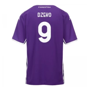 Fotbalové Dresy ACF Fiorentina Dzeko #9 2025-26 Domácí Dres Mužské