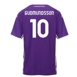 Fotbalové Dresy ACF Fiorentina Gudmundsson #10 2025-26 Domácí Dres Mužské