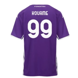 Fotbalové Dresy ACF Fiorentina Kouame #99 2025-26 Domácí Dres Mužské